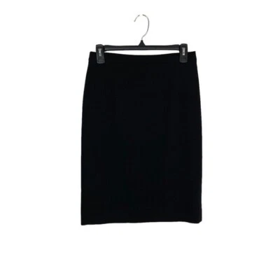 Jil Sander Classic Black Pencil Skirt Women’s Elegant Business Chic Office Wear - Image 1 of 4