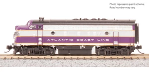 Broadway Limited 9220 N Scale F3 A-Unit ACL #344 DC Stealth Diesel New - Picture 1 of 10