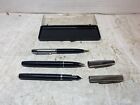 Vintage Lot Of 3 Sheaffer Writing Instruments 2 Fountain Pens 1 Pencil