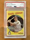 1959 Topps 439 Brooks Robinson Orioles Vg Ex Psa 4 Hall Of Fame New Slab Fast