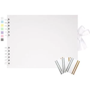 Scrapbook Photo Album 100 Pages Scrap Book Memory Book 8.5 x 11.5 inch Guest ... - Picture 1 of 6
