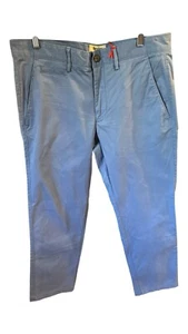 Bexley NWT European Men’s Chinos Size 36x29 Kurt Chino Bleu Moyen Size 45 NEW - Picture 1 of 9