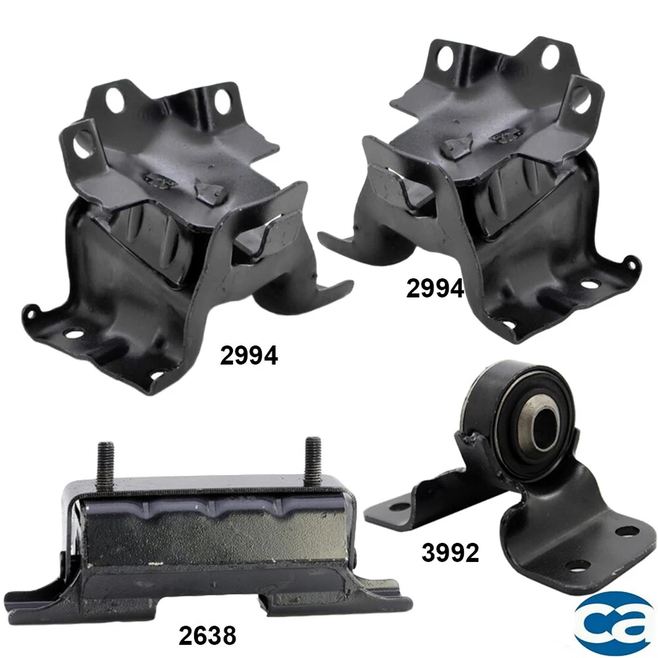 Motor Motor y transmisión. Juego de 4 piezas de montaje con puntal de par para Chevrolet C3500  Foto 1 de 4