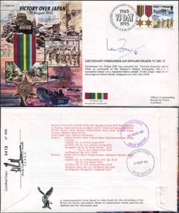 JS45/16BC Sieg in Europa Schild Lieutenant Commander Ian Edward Fraser VC (N) - Bild 1 von 1
