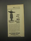1956 First National City Bank Ad - Gute Reise with NCB Travelers Checks