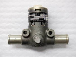 SAFETY VALVE VACUUM PUMP RELIEF AIRCRAFT TYPE B-12 - Picture 1 of 6