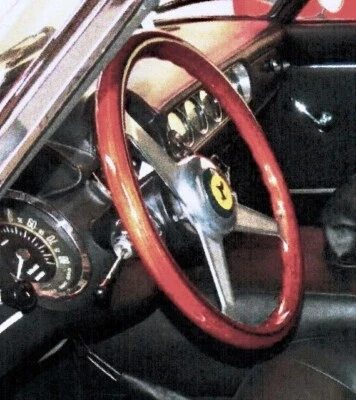 Nardi Holzlenkrad für klassische Ferrari Durchmesser 38,5cm - Bild 1 von 4