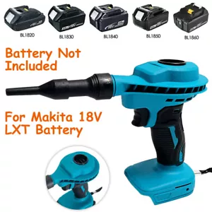 Multifunction Cordless Dust Blower Inflator Vacuum Blower For Makita 18V Battery - Picture 1 of 13