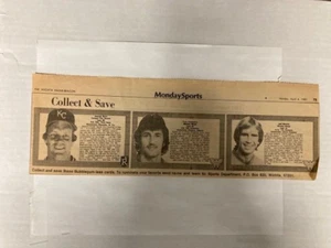 George Brett - Wichita Eagle Beacon 1983 - ESCASO - Imagen 1 de 1