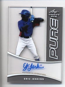ERIC JENKINS 2015 LEAF TRINITY PURE PROSPECT AUTOGRAPH AUTO AG5059AG5059 - Picture 1 of 1