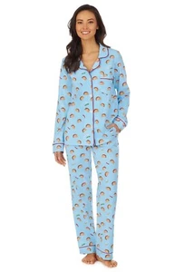 Neu mit Etikett $ 120 BedHead - Stretch Langarm PJ Set - I Love Tacos - X-Large XL - Bild 1 von 6