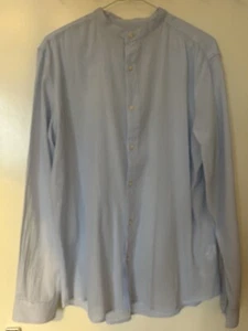 ZARA LIGHT BLUE LONG SLEEVES SHIRT Size M - Picture 1 of 5