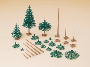 H0 TT Auhagen 71938 Tannen Bausatz neu OVP - Bild 1 von 1