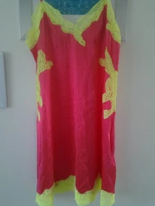 AGENT PROVOCATEUR SEXY SUPER SELTEN NOVAH SEIDE SCHLUPFKLEID 4 LARGE UK 12 NEU MIT ETIKETT - Bild 1 von 10