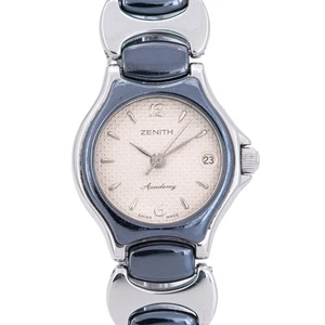 24 mm ø - Zenith Academy Lady Quartz Armbanduhr 75-6000-106 - Picture 1 of 7