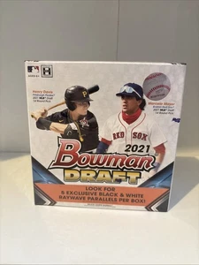 2021 Bowman Draft Baseball Factory Sealed Hobby LITE Box - Picture 1 of 4