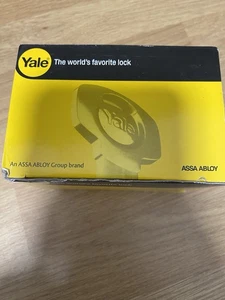 Cilindro de cierre nocturno tradicional Yale, respaldo de 60 mm B-77-ENB-PB-60 nuevo en caja - Imagen 1 de 4