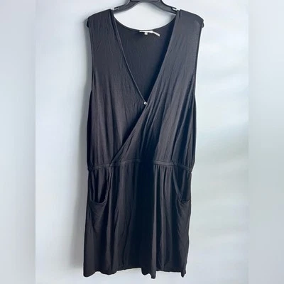 NUEVO SIN ETIQUETAS Calvin Klein Surplice Racer-Back Túnica Natación Encubrimiento Talla L/XL Foto 1 de 4