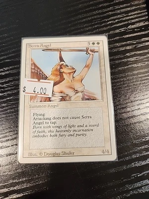 MTG Serra Angel, Revised Edition, Lp-mp English - Image 1 of 2