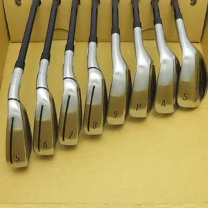 TaylorMade Qi Iron Set 5-Pw,Aw,Sw 8pc Flex Stiff Diamana BLUE TM60 Graphite - Picture 1 of 8