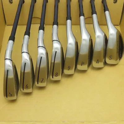 TaylorMade Qi Iron Set 5-Pw,Aw,Sw 8pc Flex Stiff Diamana BLUE TM60 Graphite - Image 1 of 4