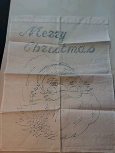 Crea la tua bandiera ricamata modello Babbo Natale natalizio - Foto 1 di 2