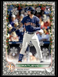 J.J. Matijevic *ROOKIE CARD* (RC) 2022 Topps Holiday METALLIC #HW136 - Bild 1 von 2