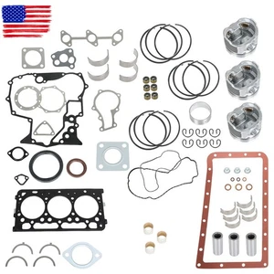 D902 D902E2B D902E3B KBOVKVD902-00-5421 For Kubota Overhaul Rebuild Kit - Picture 1 of 12