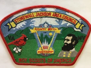 1995 Stonewall Jackson Council 85th Anniversary CSP red - Picture 1 of 1