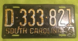 1954 ~ SOUTH CAROLINA ~ D- 333-821 ~ Original - Bild 1 von 6