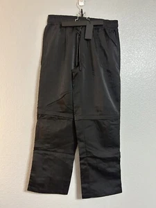 Mens RTA black pants zip off to shorts size medium - Picture 1 of 6