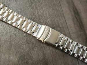 Correa de pulsera de acero inoxidable de 22 mm para Seiko SKX009 SKX173 SKX007 SKX175 SRPD - Imagen 1 de 8
