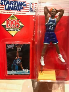 Kenner Starting LineUp 1995 Alonzo Mourning Charlotte Hornets NIB - Picture 1 of 4