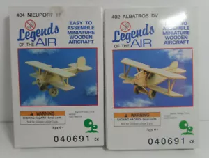Harbor Freight tools, Wood Model airplanes, 404 Nieuport 17, 402 Albatros DV - Picture 1 of 1