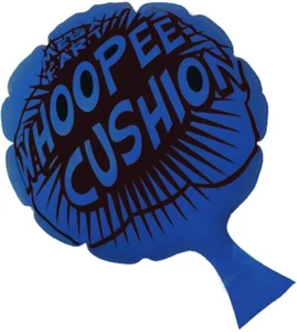 Fart Whoopee Cushion Joke (Mega Single Pack Blue) - Picture 1 of 12