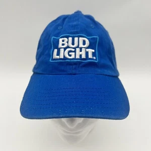 Sombrero Bud Light Snap Back Malla Azul Bordado Cerveza Logo Hombre Gorra Informal - Imagen 1 de 6