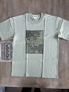 New Vintage Galapagos Tourist T Shirt Dead Stock Green Turtle-Nomada-Size Large