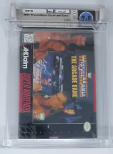 WWF WrestleMania: The Arcade Game Super Nintendo Sealed Video Game Wata 9.0 A - Picture 1 of 4