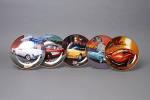 5 Chevrolet Motor Division Corvette Fine Porcelain Limited Edition Plates - Picture 1 of 12