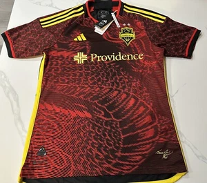 Seattle Sounders MLS Adidas Bruce Lee Edition Men’s Jersey (Medium) Retails $150 - Picture 1 of 12