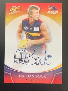 AFL 2008 Select Champions Signature Card-Choose From Dropdown-Single Card,EXCELL - Picture 1 of 44
