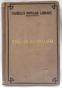 1882 1st,Pebody ENGLISH JOURNALISM,Newpapers,History 1600-1880,Spectator,Globe, - Picture 1 of 18