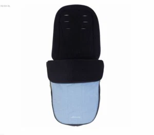 NEW Micralite ProFold Winter Warmer Footmuff - BLUE w/Black Fleece Lining ML518 - Picture 1 of 10