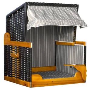 Exclusiver Hunde Strandkorb Royal grau Des 028 Katzen Strandkorb Vierbeiner - Bild 1 von 6