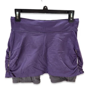 Pantalones Cortos Athleta Contender Story Pantalones Cortos Pequeños Púrpura Forrados Compresión Ropa Activa - Imagen 1 de 6