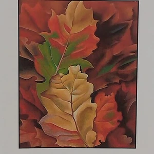 O'Keefe Autumn Leaves Cross Stitch Collectibles pattern OK-04Fall Colours - Picture 1 of 6