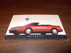 1993 Cadillac Allante Cabrio Werbepostkarte - Bild 1 von 1