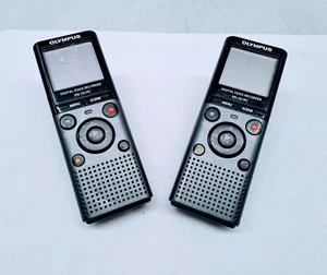 Lot of 2 Olympus VN-701PC Digital Voice Recorder 2GB - Picture 1 of 6