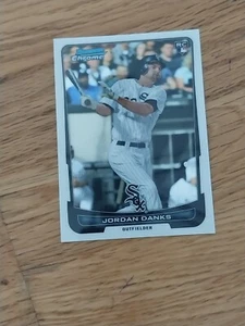 2012 Topps Bowman Chrome Basketball Card Jordan Danks #25 RC - Picture 1 of 2