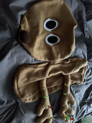 Juego de funda de asiento de inodoro de vacaciones de renos de Navidad Foto 1 de 4